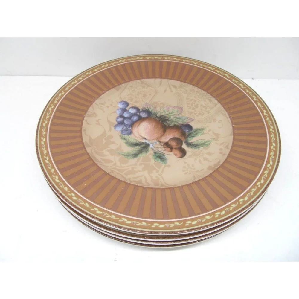 Fitz & Floyd Classic Choices Tuscany Intaglia Salad Plates 9 1/4